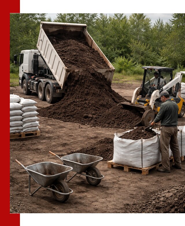 Доставка и продажа торфогрунта в Шелехове оптом и в розницу