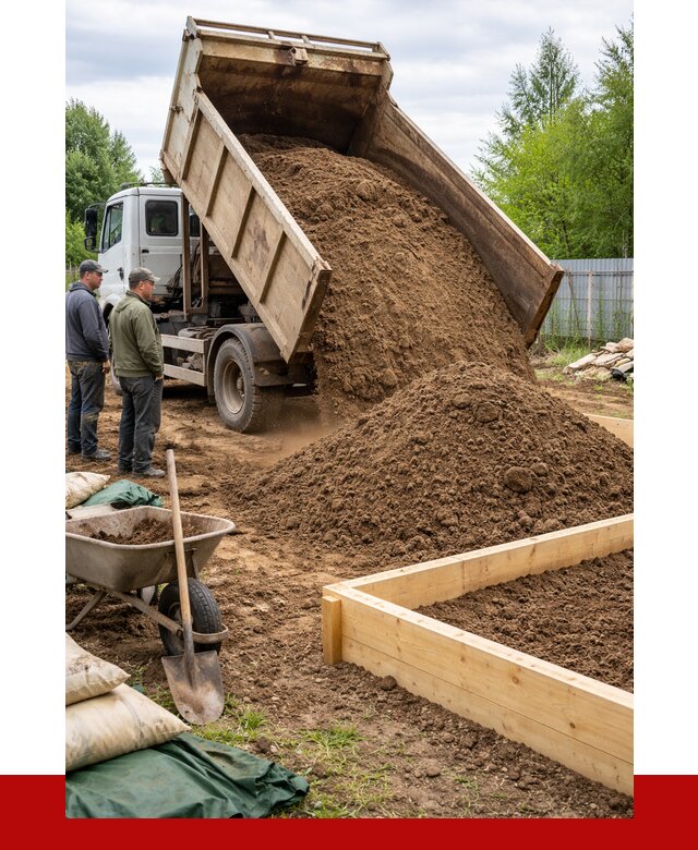 Торфо песчаная смесь в Шелехове с доставкой от 1982 р. | ПРОНЕРУДШлх