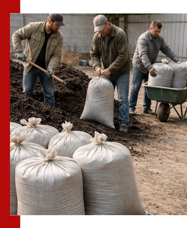 Купить чернозем в мешках с доставкой в Шелехове