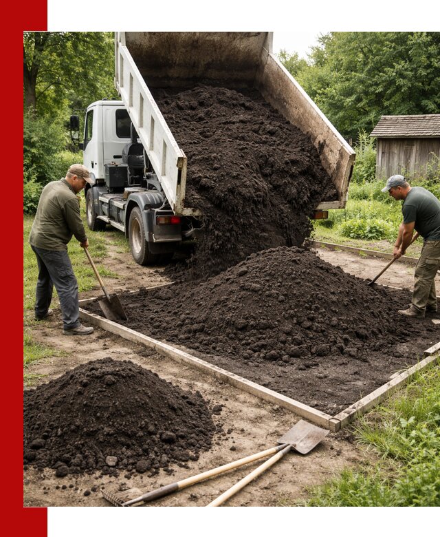 Купить чистый чернозем для огорода с доставкой в Шелехове