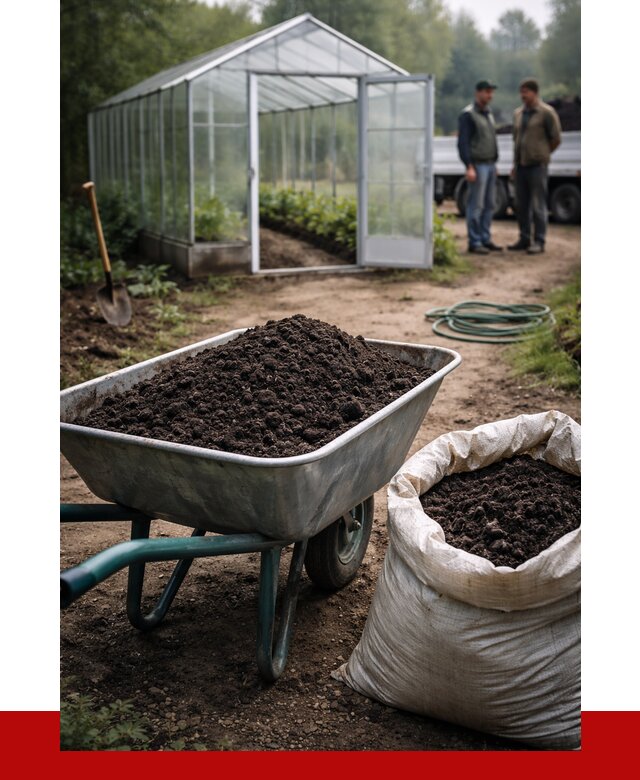 Чернозем для теплицы в Шелехове с доставкой от 1607 р. | ПРОНЕРУДШлх