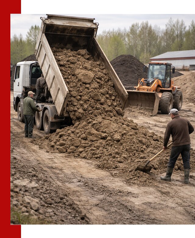 Доставка глин и суглинков в Шелехове оптом и вкрай