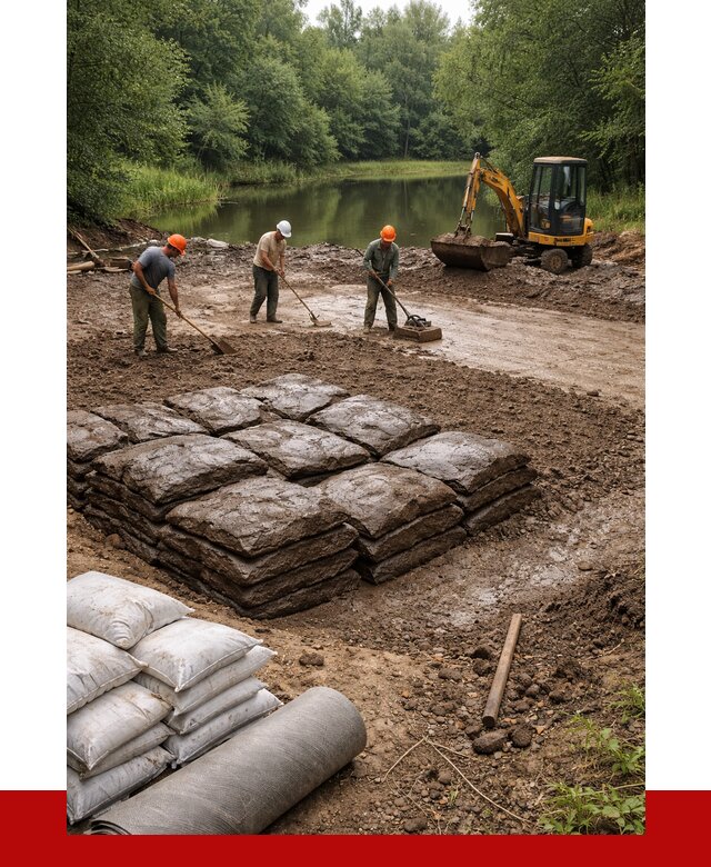 Купить глину для пруда в Шелехове от 4822 р. с доставкой | ПРОНЕРУДШлх