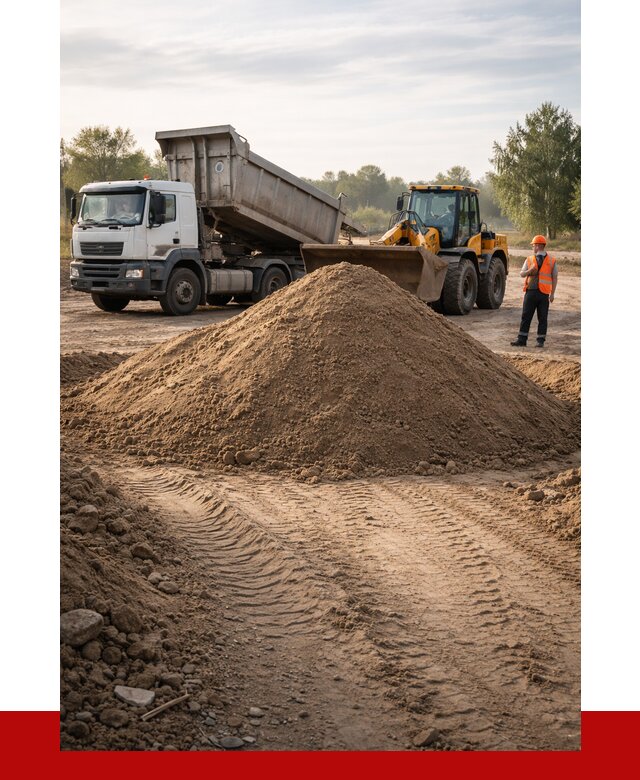 Купить песчаный грунт с доставкой в Шелехове от 4500 р. | ПРОНЕРУДШлх