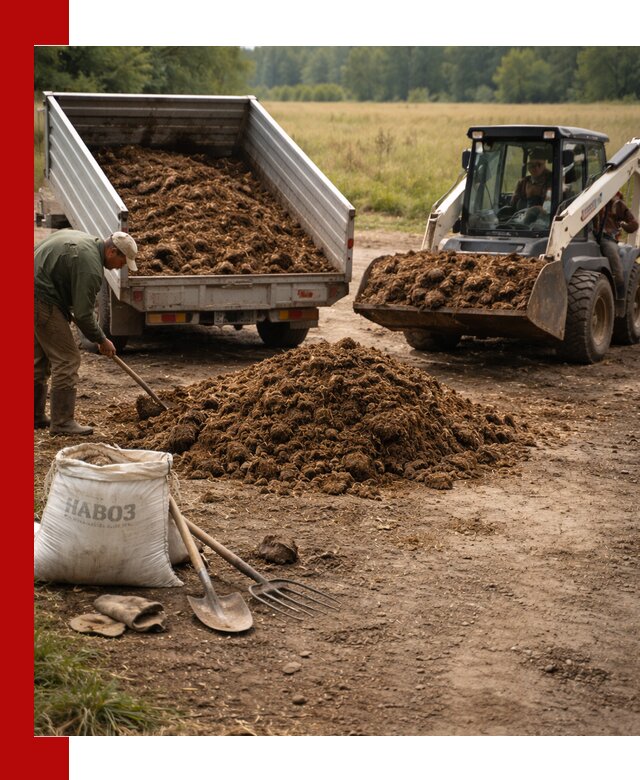 Доставка конского навоза в Шелехове с разгрузкой и доставкой на объект