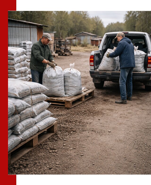 Купить конский навоз в мешках с доставкой в Шелехове