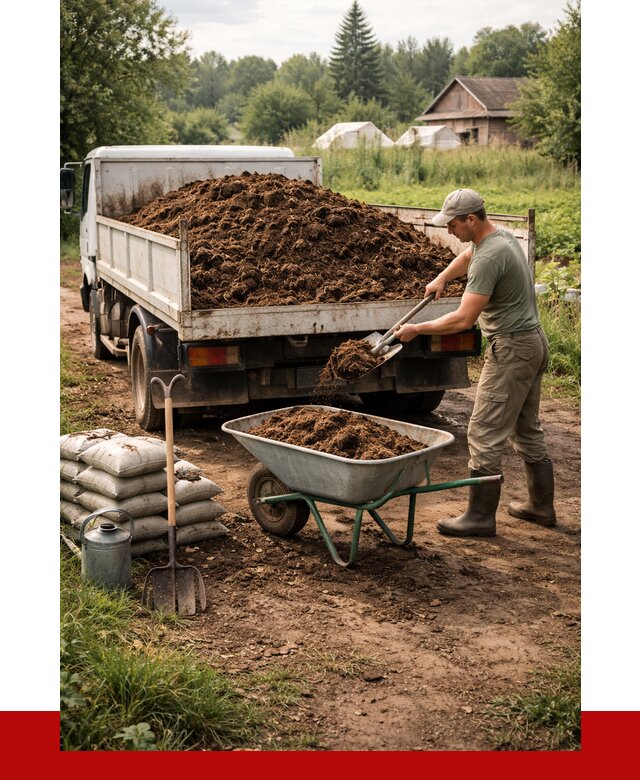Купить коровий навоз с доставкой в Шелехове от 1929 р. | ПРОНЕРУДШлх