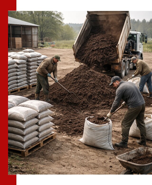 Доставка компоста оптом и в розницу в Шелехове