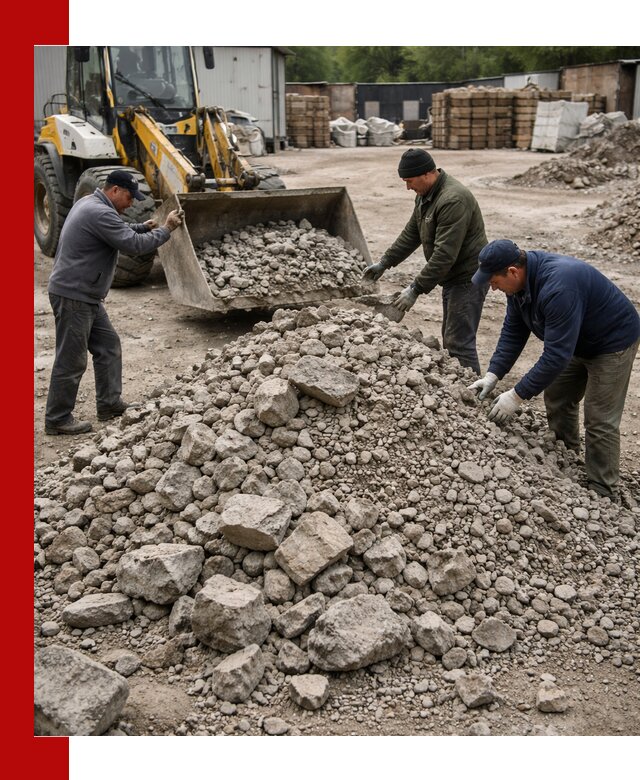 Демонтаж и вывоз бой бетона в Шелехове