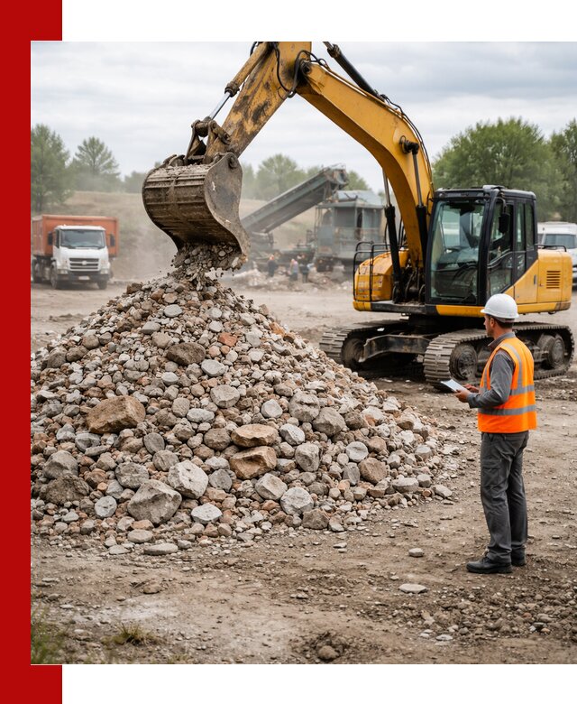 Доставка и вывоз строительного боя в Шелехове