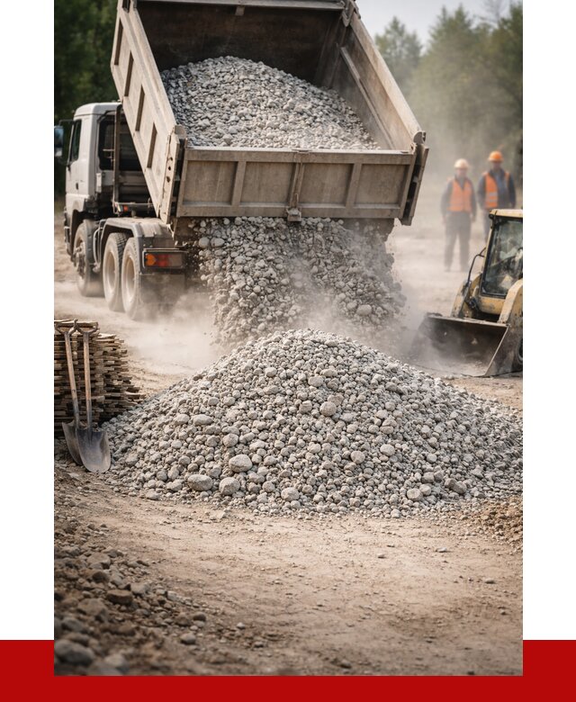 Купить дробленый бетон в Шелехове от 1822 р./куб | ПРОНЕРУДШлх