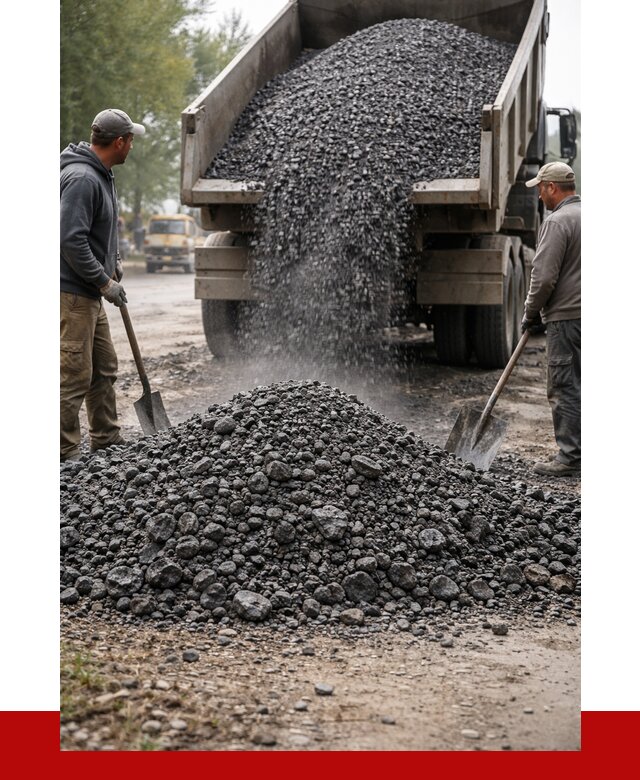 Дробленый асфальт в Шелехове от 3000 р. с доставкой | ПРОНЕРУДШлх