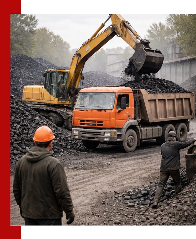 Доставка угля автотранспортом в Шелехове быстро и выгодно