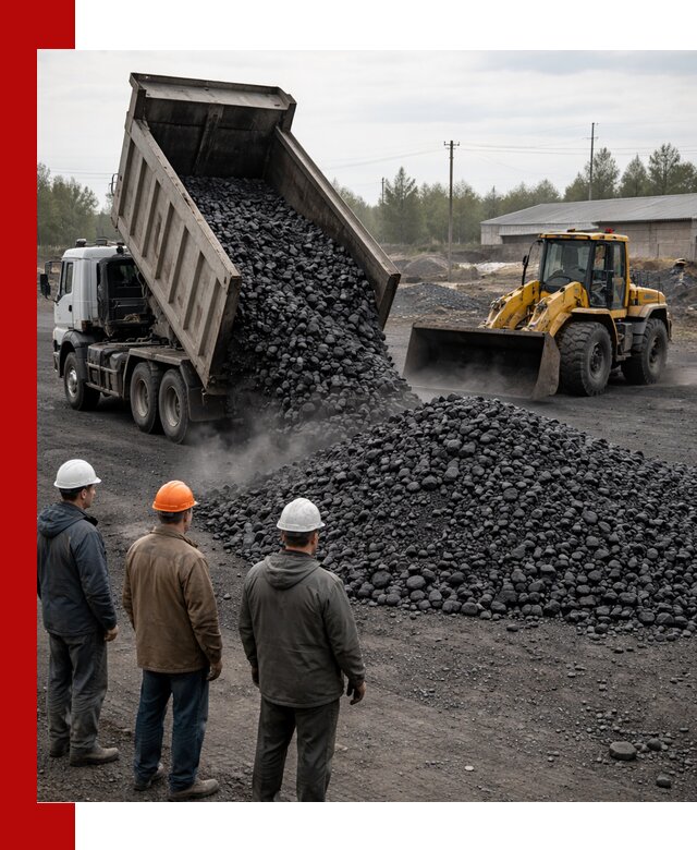 Доставка угля антрацита в Шелехове с самосвалами и погрузкой