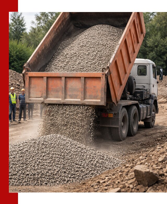 Доставка сыпучих материалов самосвалом в Шелехове быстро и надежно