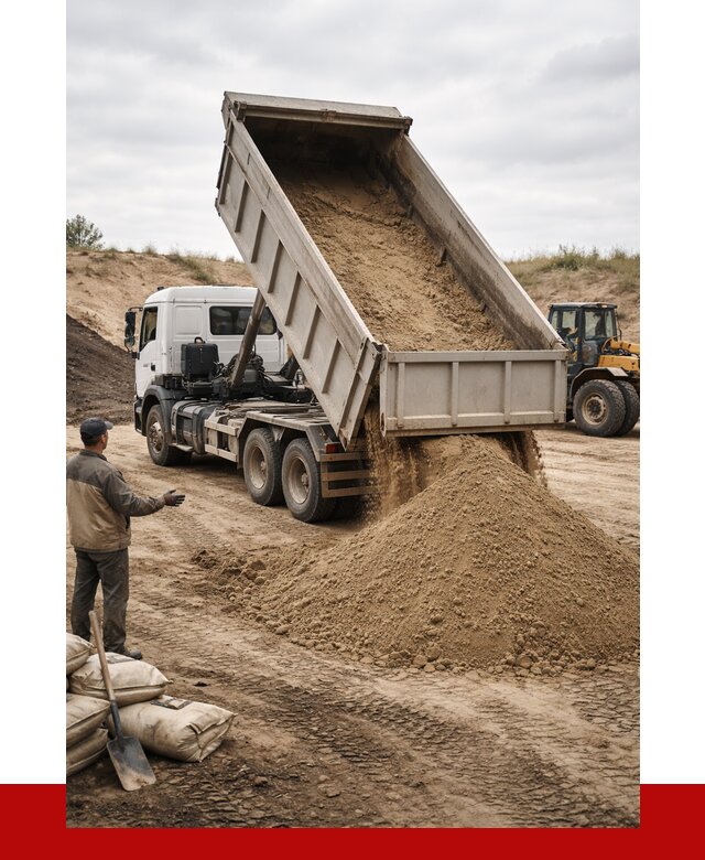 Доставка самосвалом 20 кубов в Шелехове от 8036 р. | ПРОНЕРУДШлх