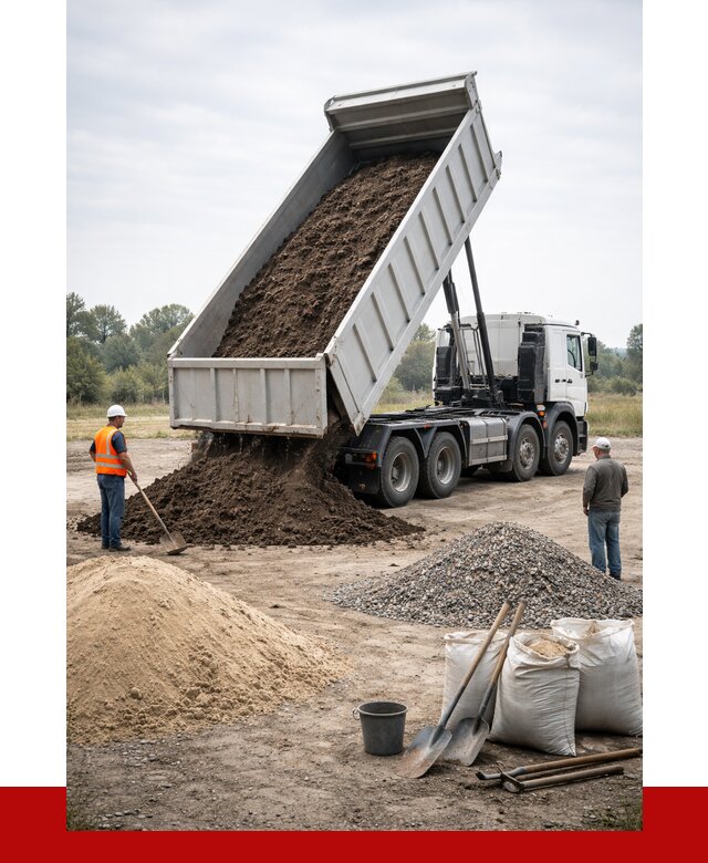 Доставка самосвалом 30 кубов в Шелехове от 9108 р. | ПРОНЕРУДШлх