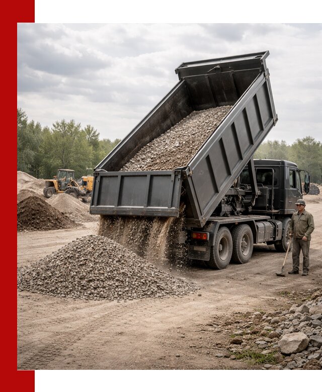 Доставка самосвалом 30 м3 по выгодным ценам в Шелехове