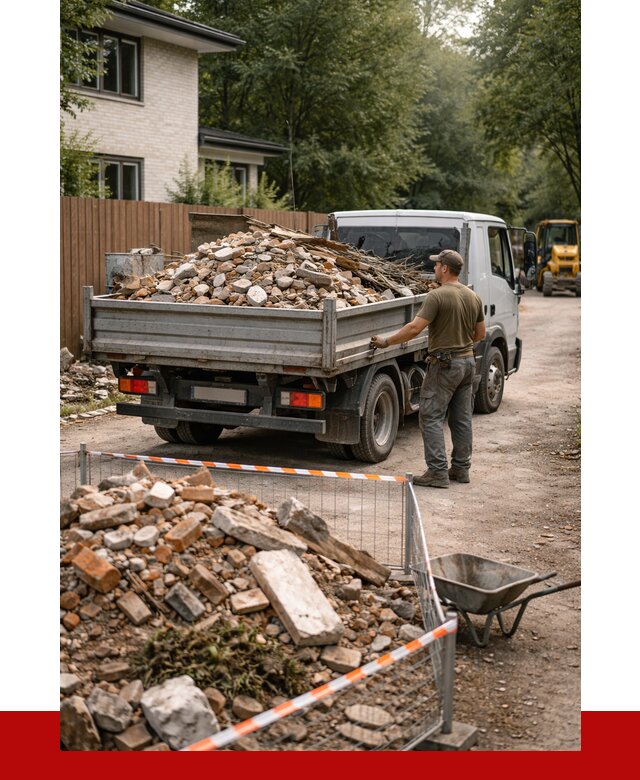 Вывоз строительного мусора с погрузкой в Шелехове от 8036 р | ПРОНЕРУДШлх