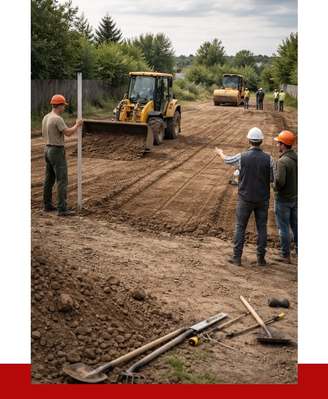 Планировка участка грунтом в Шелехове от 4822 р ПРОНЕРУДШлх