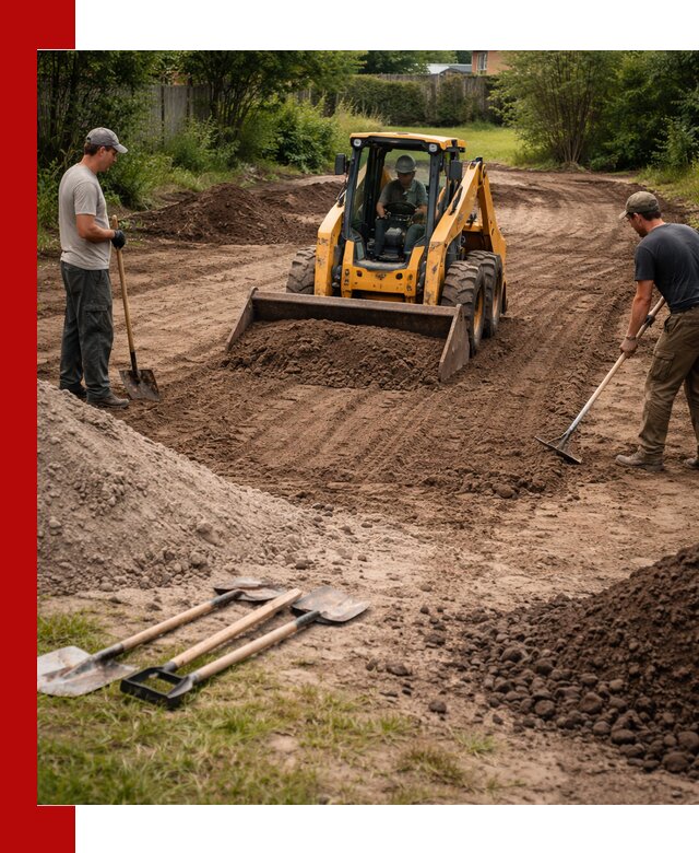 Планировка участка грунтом с вывозом и доставкой в Шелехове