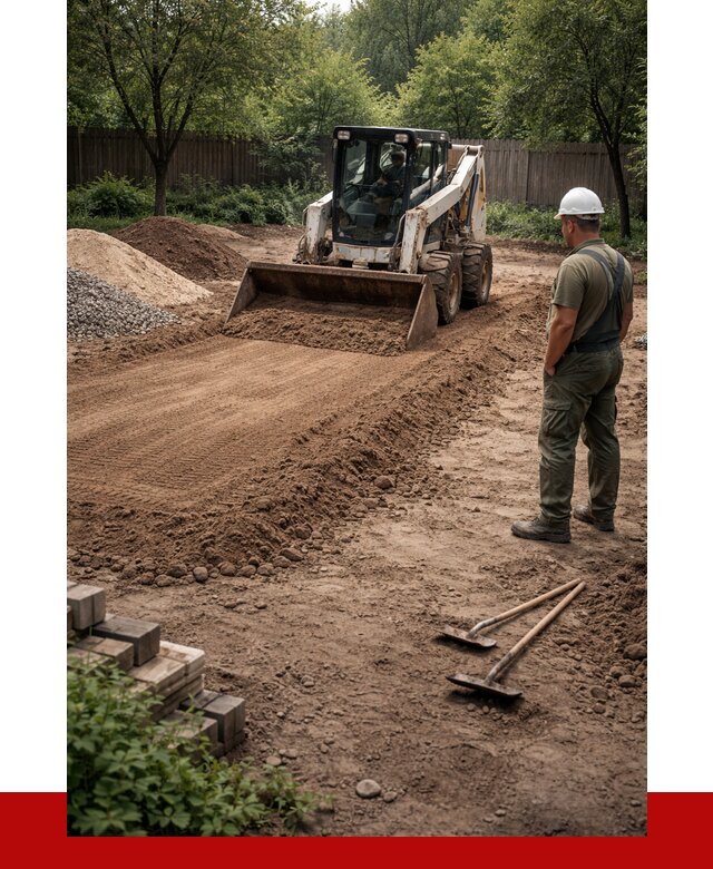 Выравнивание участка под ключ в Шелехове от 3750 р. | ПРОНЕРУДШлх